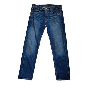 Levi's 505 Denim Blue Jeans Size 34 X 30 Great Condition